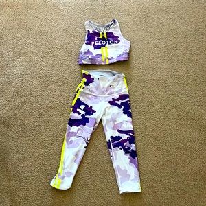Peloton workout outfit
